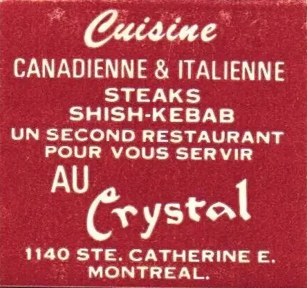 Pochette d&rsquo;allumettes